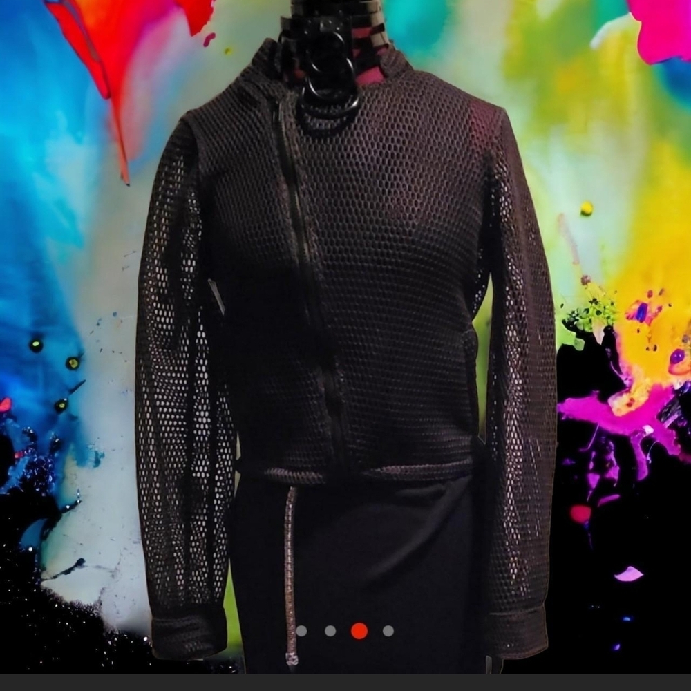 Mesh Black Jacket - image 5